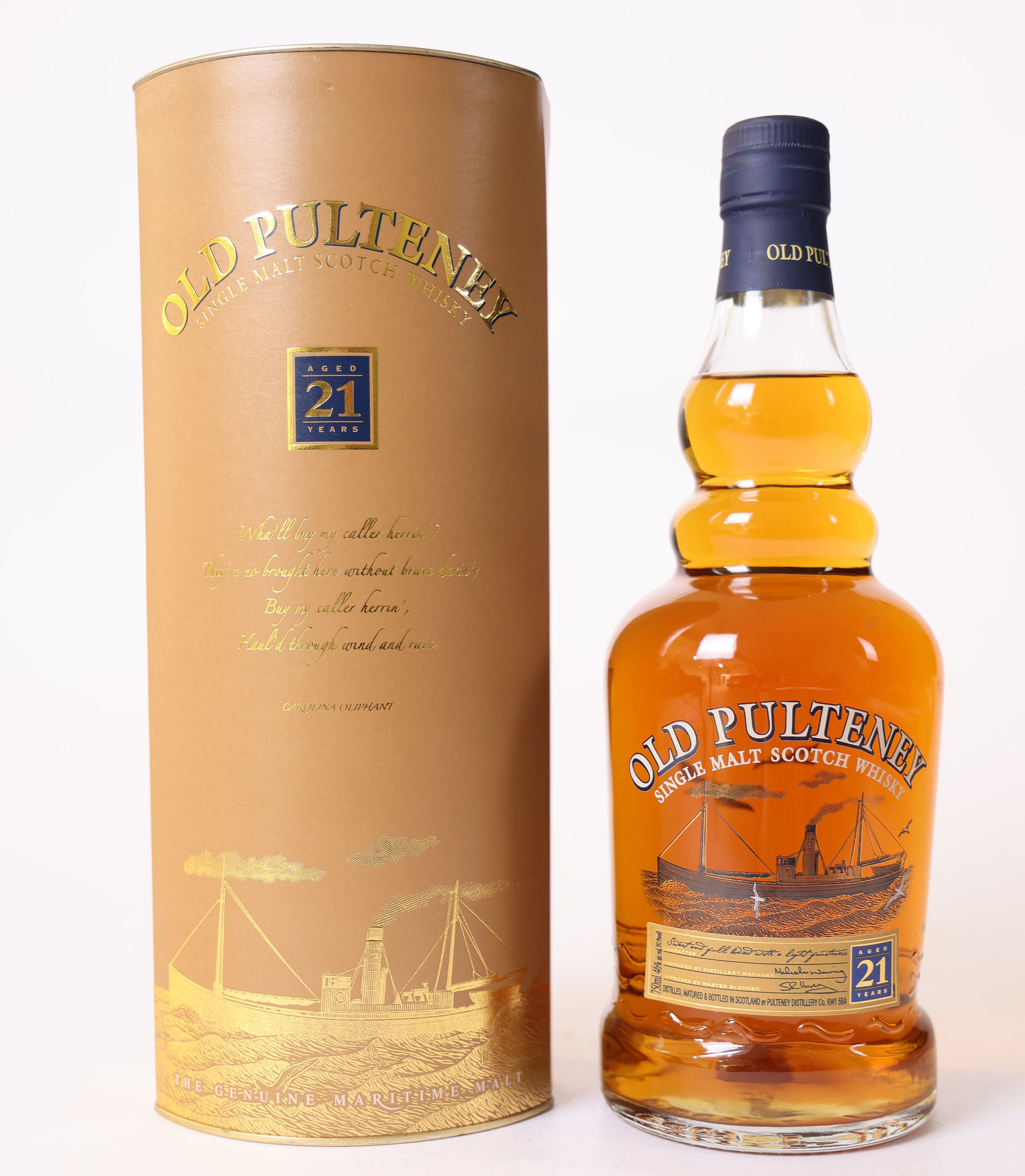 OLD PULTENEY 21年 シングルモルトウイスキー Old Pulteney 21yr Single Malt Scotch Whisky | Premium Aged